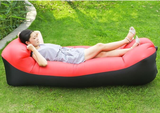 Outdoor Air Sofa Fast Inflatable Laybag Hangout Lounger Beach