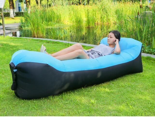 Outdoor Air Sofa Fast Inflatable Laybag Hangout Lounger Beach