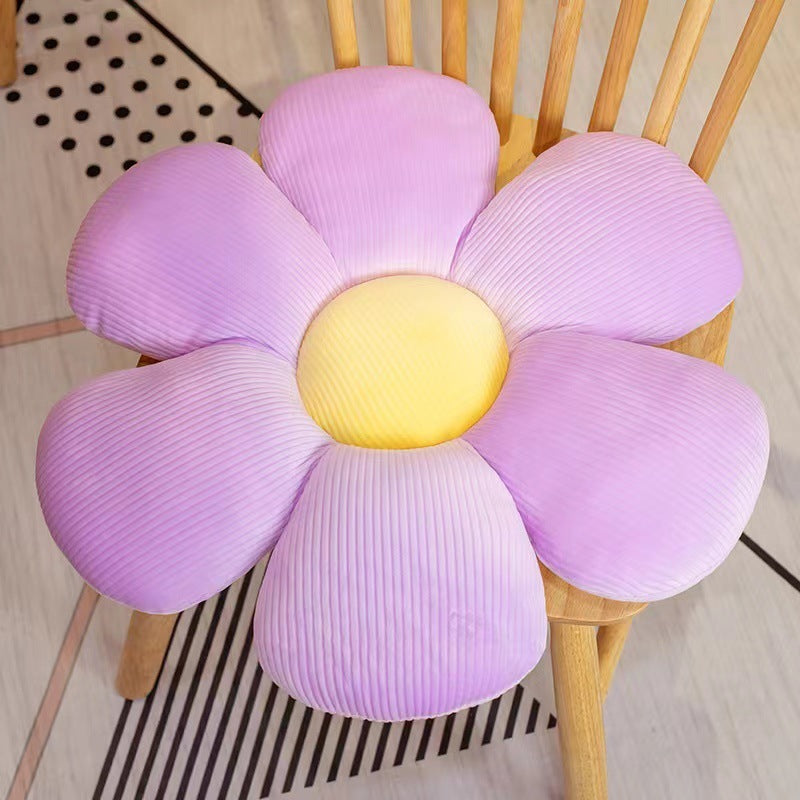 Sioloc Flower Pillow, 19.6inch, Flower Shaped Throw Pillow Butt Cushion Flower Floor Pillow,Seating Cushion,Cute Room Decor & Plush Pillow For Bedroom Sofa Chair