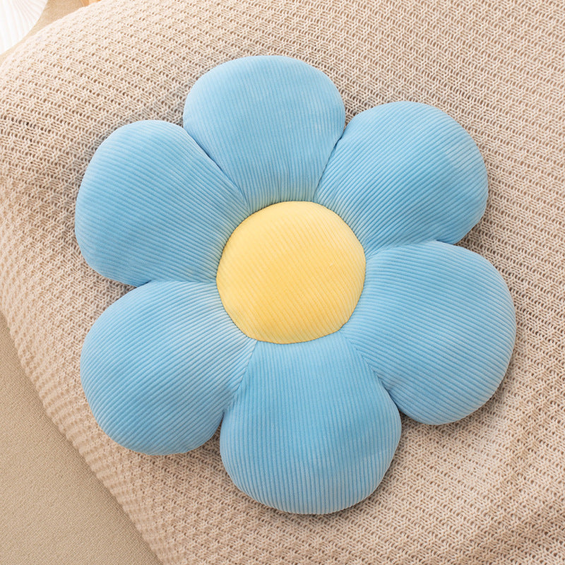 Sioloc Flower Pillow, 19.6inch, Flower Shaped Throw Pillow Butt Cushion Flower Floor Pillow,Seating Cushion,Cute Room Decor & Plush Pillow For Bedroom Sofa Chair